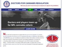 Tablet Screenshot of dfcr.org